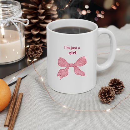 Charming Floral Ceramic Mug
