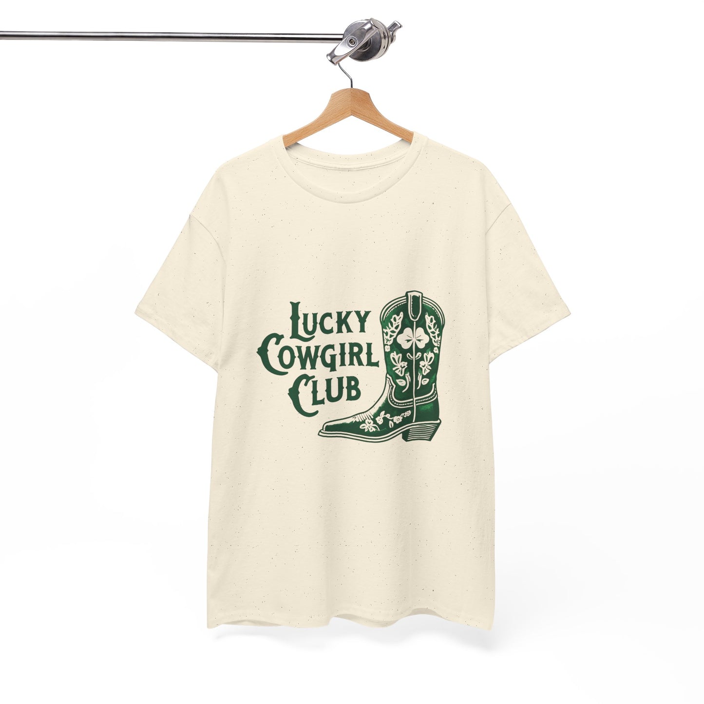 Lucky Cowgirl Club Tee, Western Themed T-Shirt