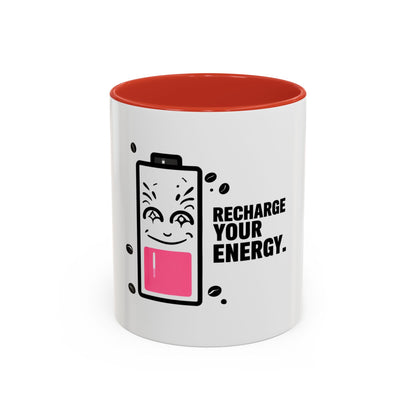 Vintage Camera Accent Coffee Mug