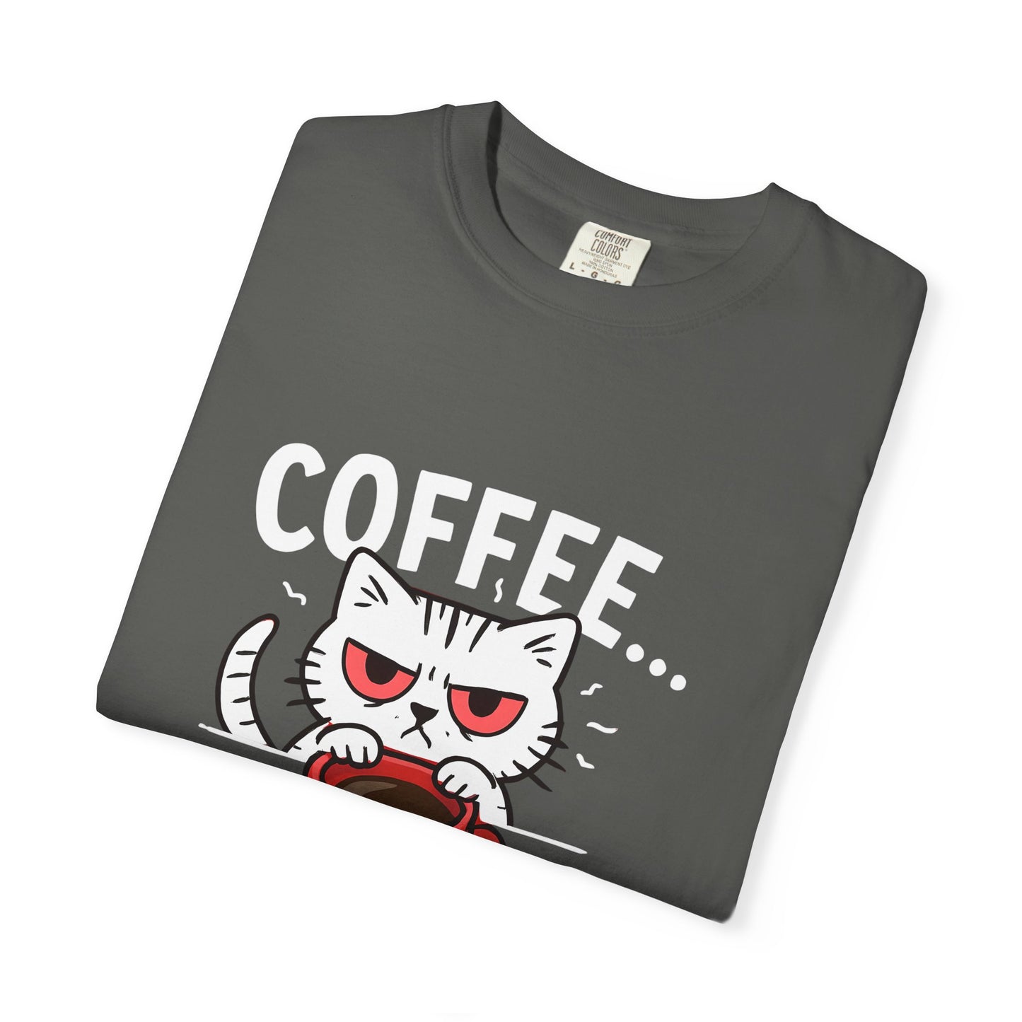 Cute Cat Coffee Lover Unisex T-Shirt