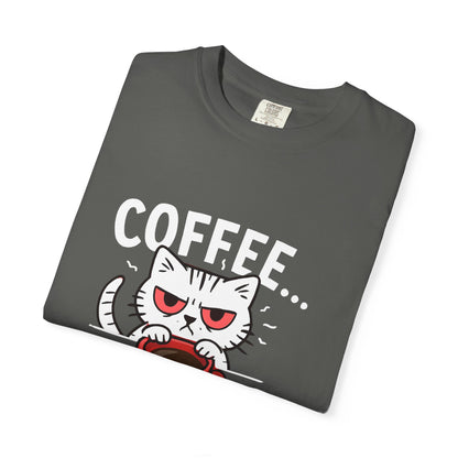 Cute Cat Coffee Lover Unisex T-Shirt