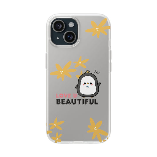 Cute Penguin Flexi Phone Case