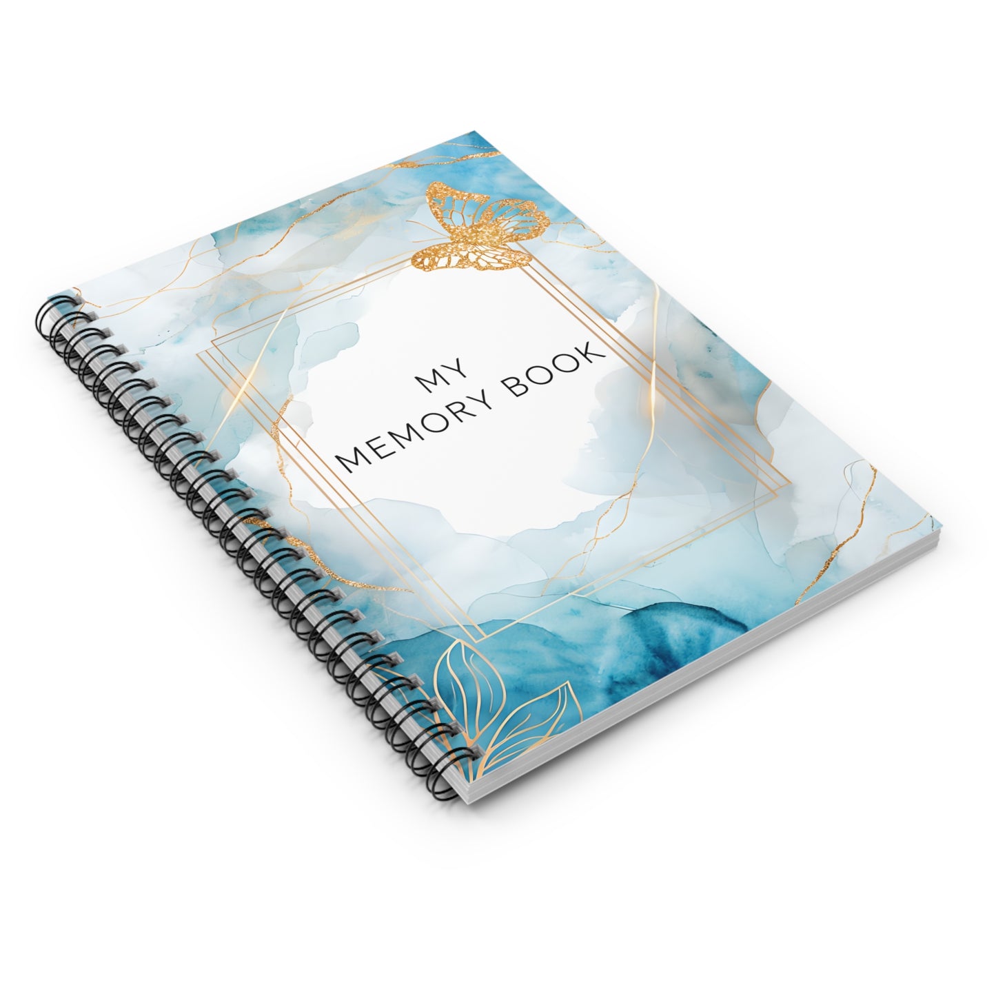Elegant Memory Book Spiral Notebook