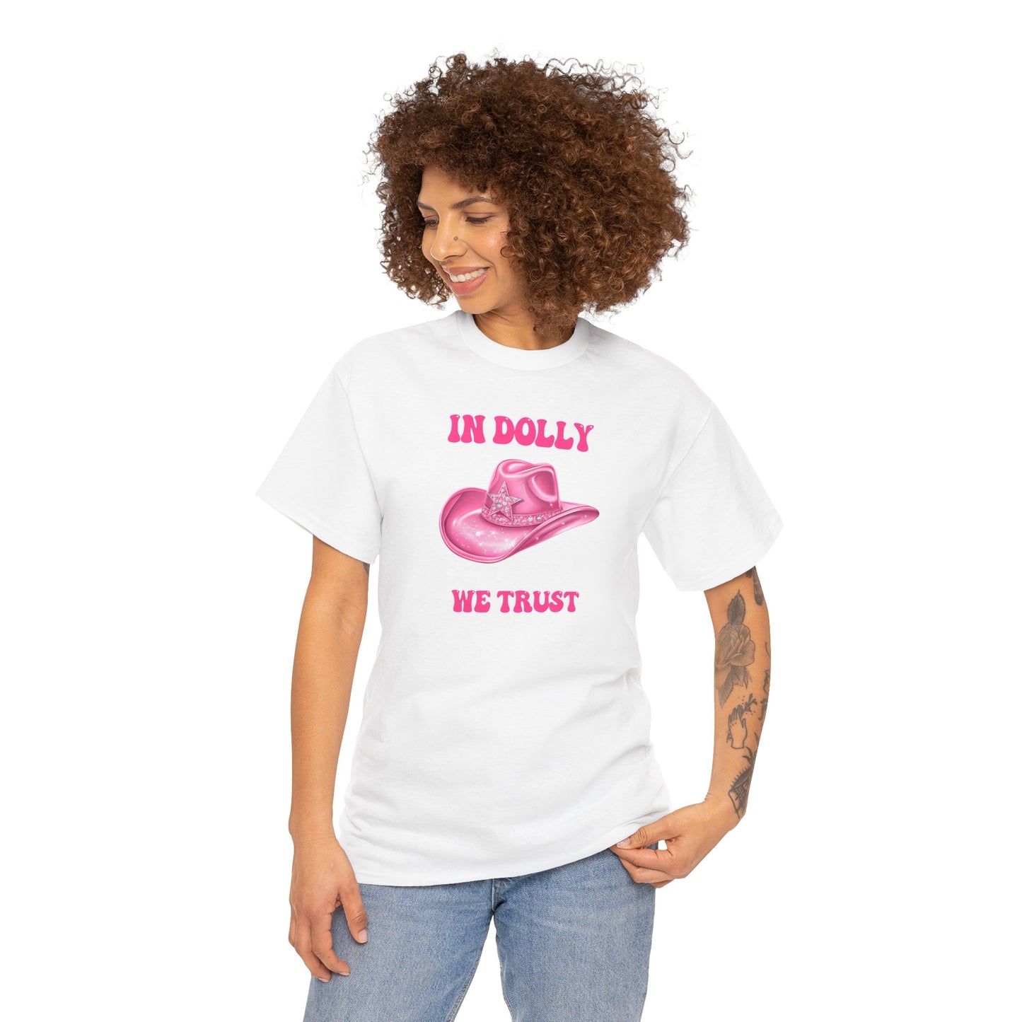 Dolly Parton Inspired Tee, Unisex Heavy Cotton T-Shirt