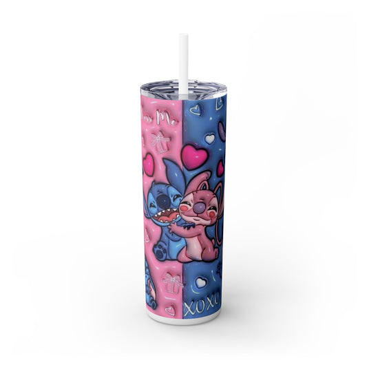 Cute Animated Character Skinny Tumbler