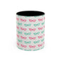 Colorful Glasses Accent Coffee Mug