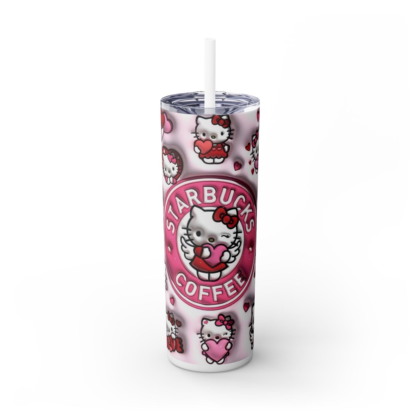 Cute Hello Kitty Starbucks Tumbler