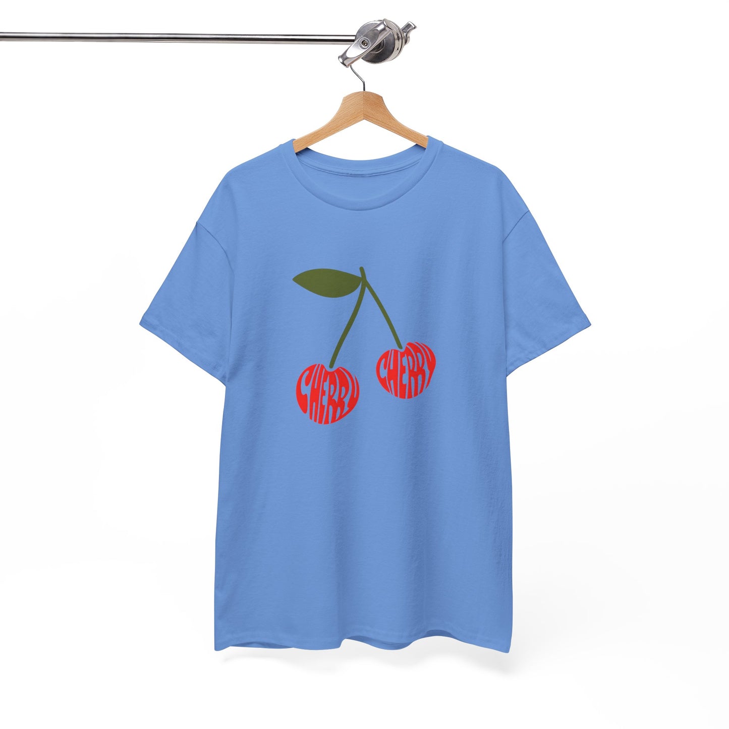 Cherry Print Unisex Tee, Cute Graphic