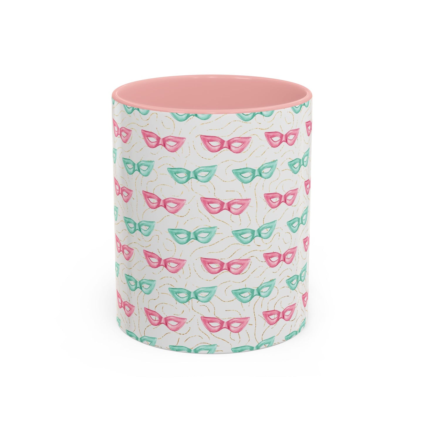 Colorful Glasses Accent Coffee Mug