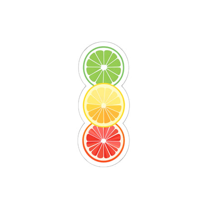 Colorful Citrus Kiss-Cut Stickers