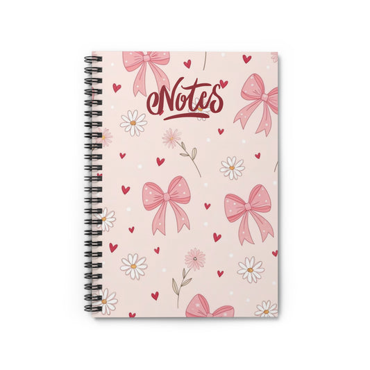 Floral Spiral Notebook