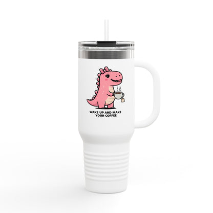 Cute Dinosaur Insulated Travel Mug