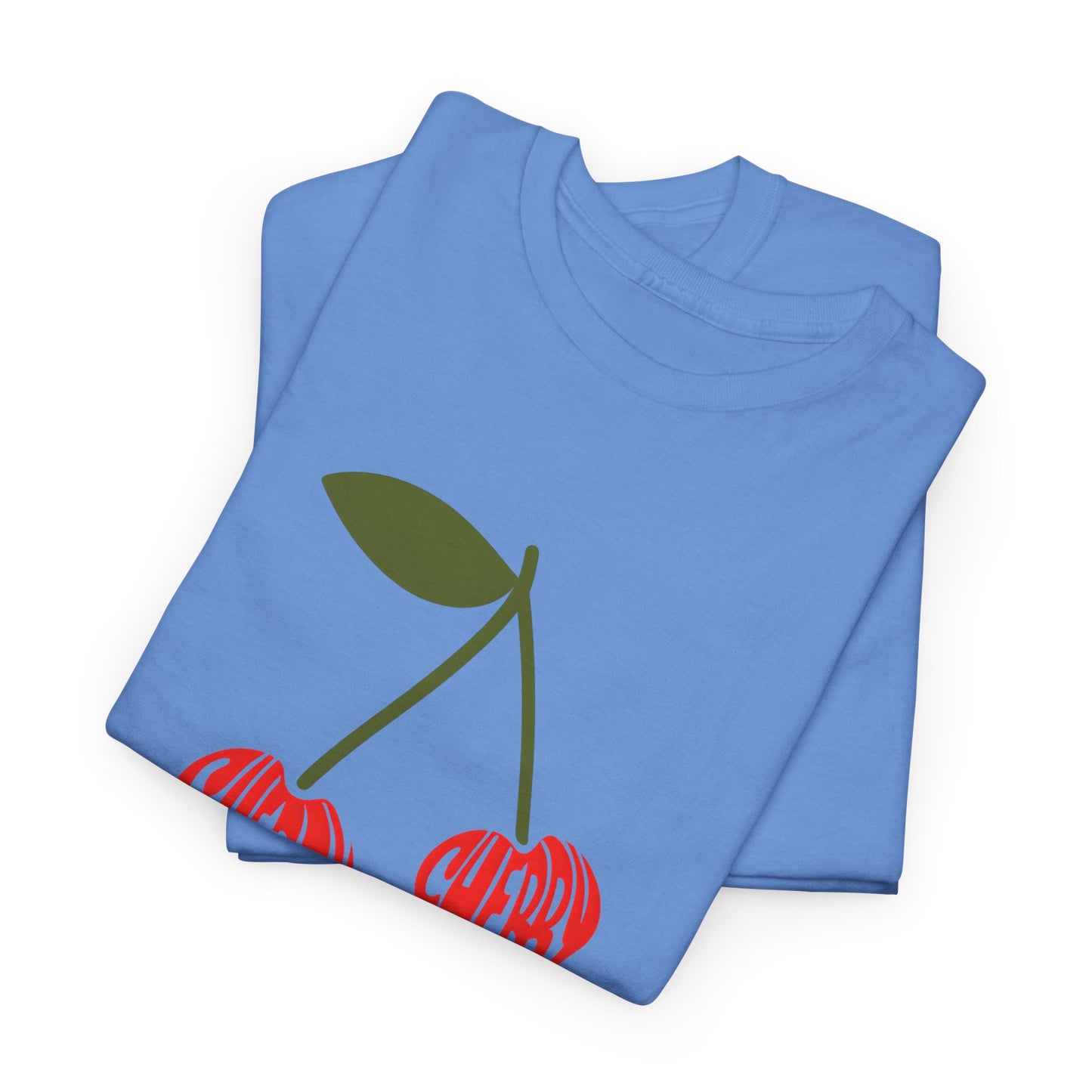 Cherry Print Unisex Tee, Cute Graphic