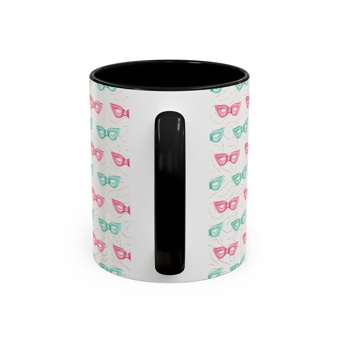Colorful Glasses Accent Coffee Mug