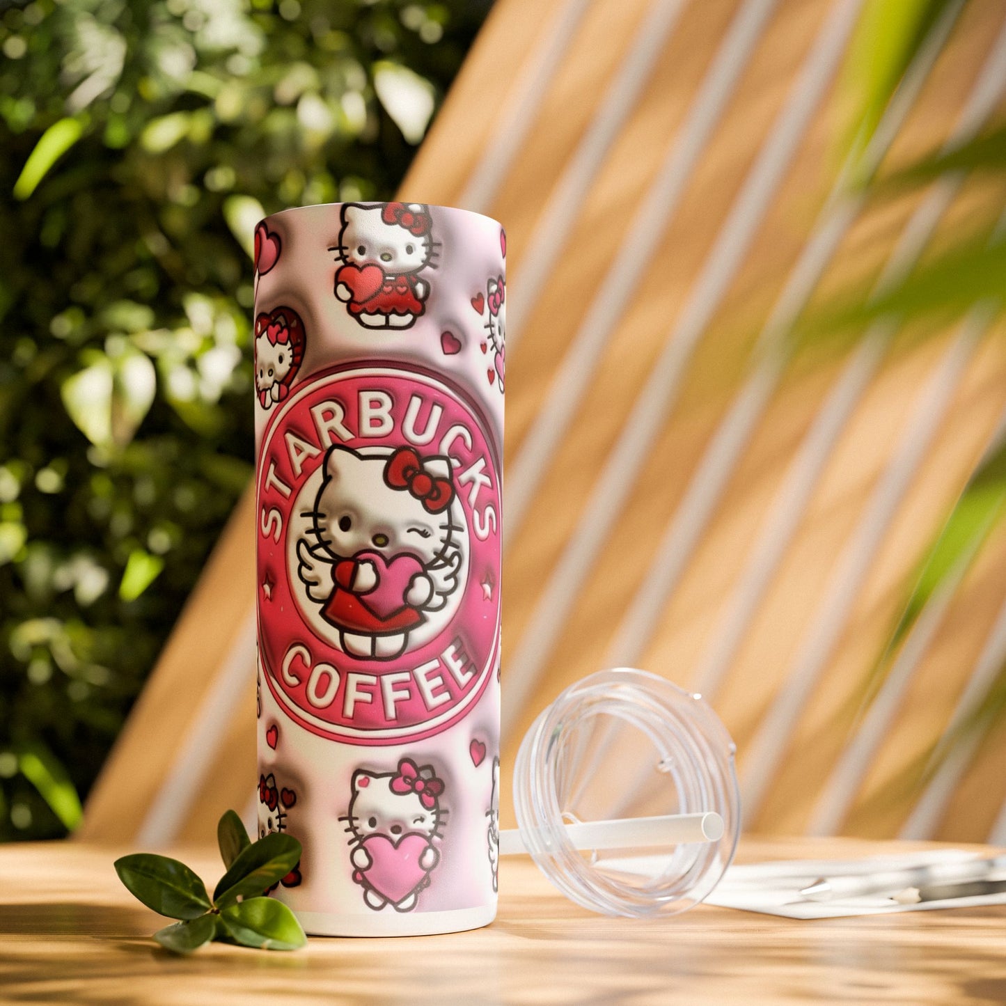 Cute Hello Kitty Starbucks Tumbler
