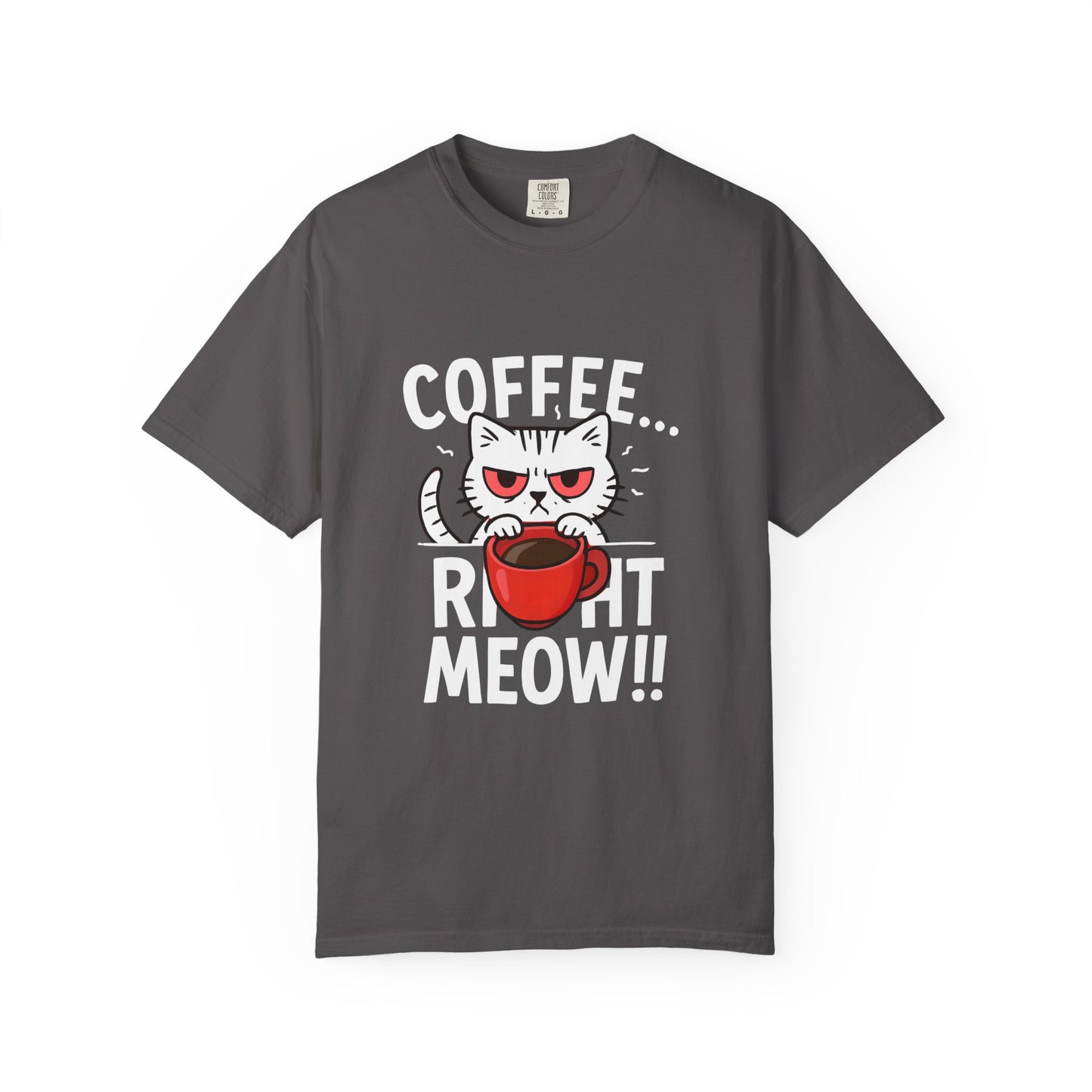 Cute Cat Coffee Lover Unisex T-Shirt
