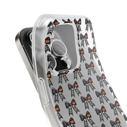Cute Bow Pattern Flexi Case for Phone