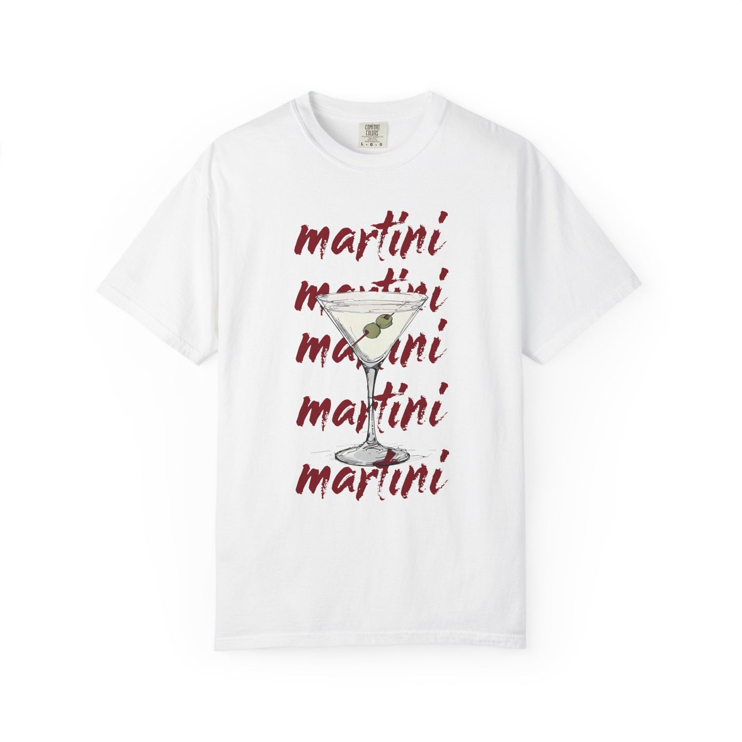 Chic Martini T-Shirt, Cocktail Party Tee
