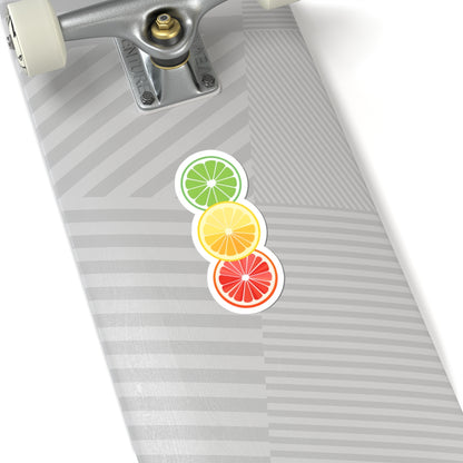 Colorful Citrus Kiss-Cut Stickers