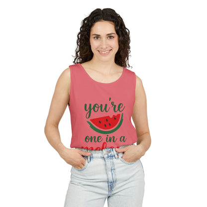 Watermelon Love Unisex Tank Top - Perfect for Summer