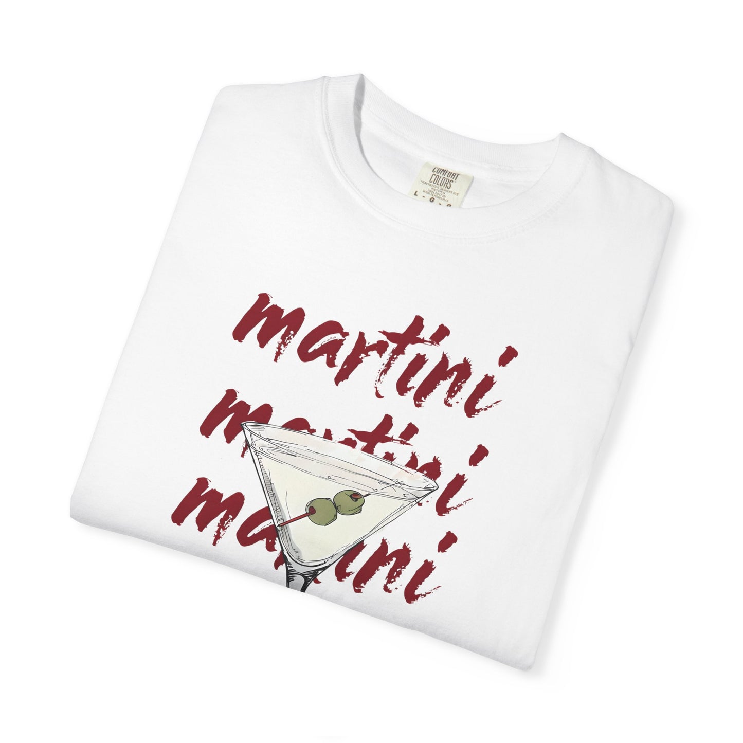 Chic Martini T-Shirt, Cocktail Party Tee