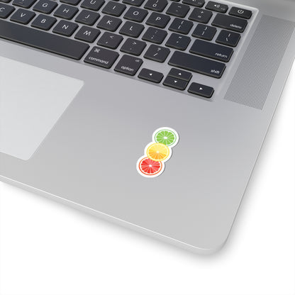 Colorful Citrus Kiss-Cut Stickers