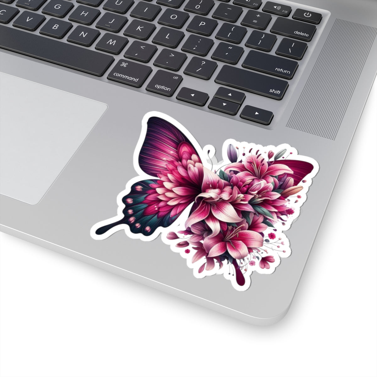 Butterfly Floral Kiss-Cut Stickers