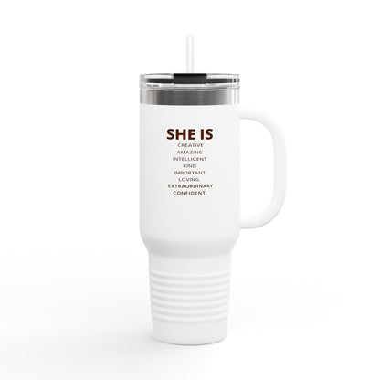 Empowering Insulated Travel Mug, 40oz