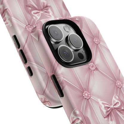 Elegant Pink Bow Phone Case