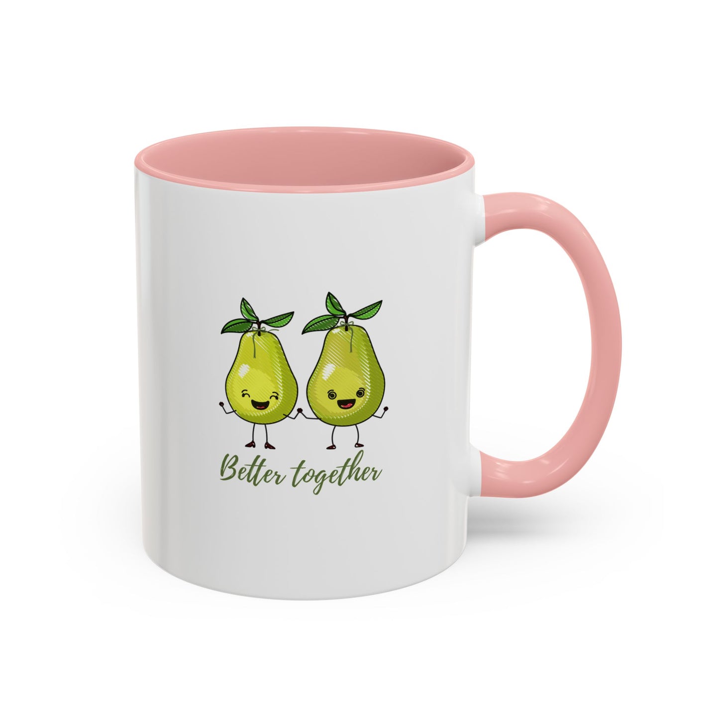 Cute Pears Accent Coffee Mug