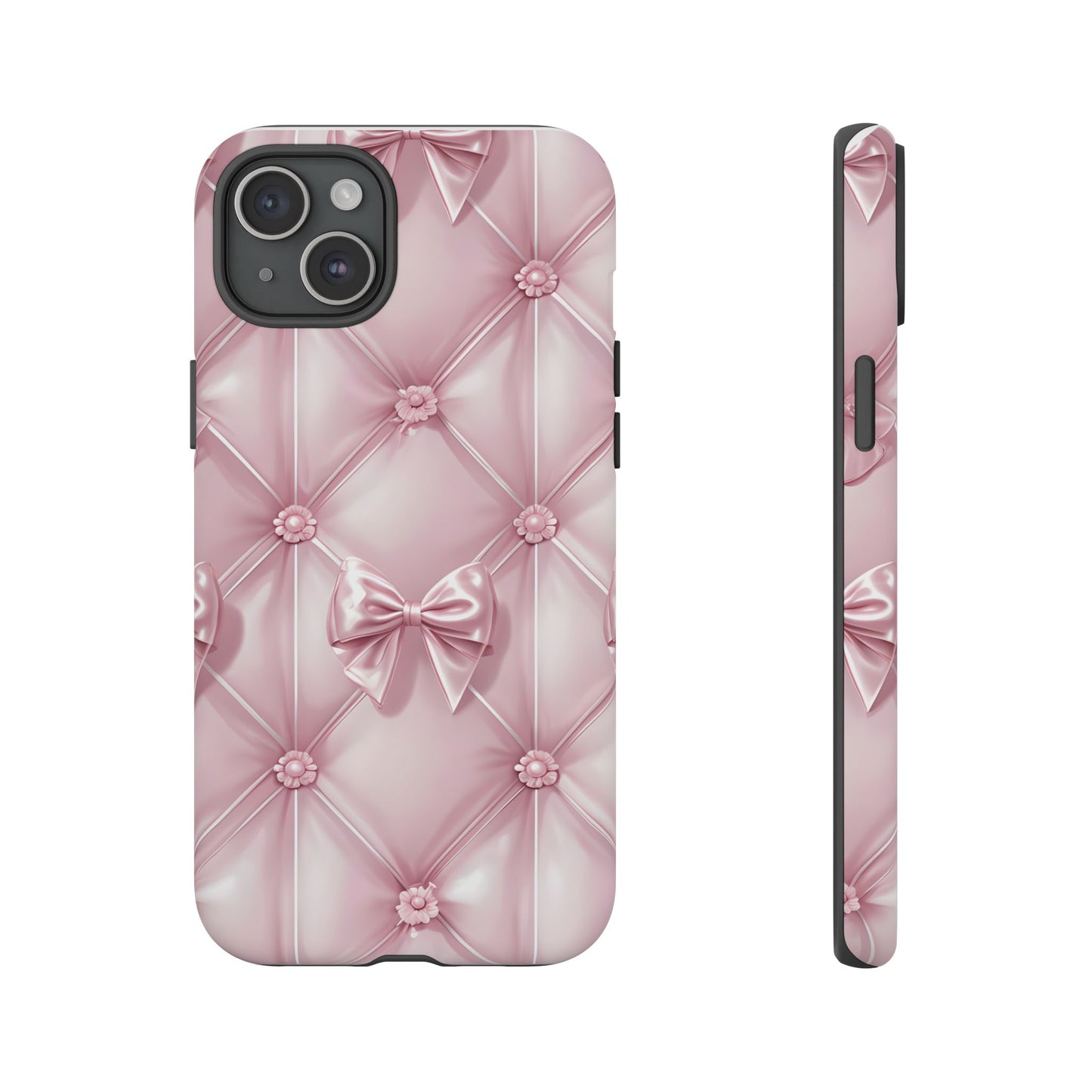 Elegant Pink Bow Phone Case