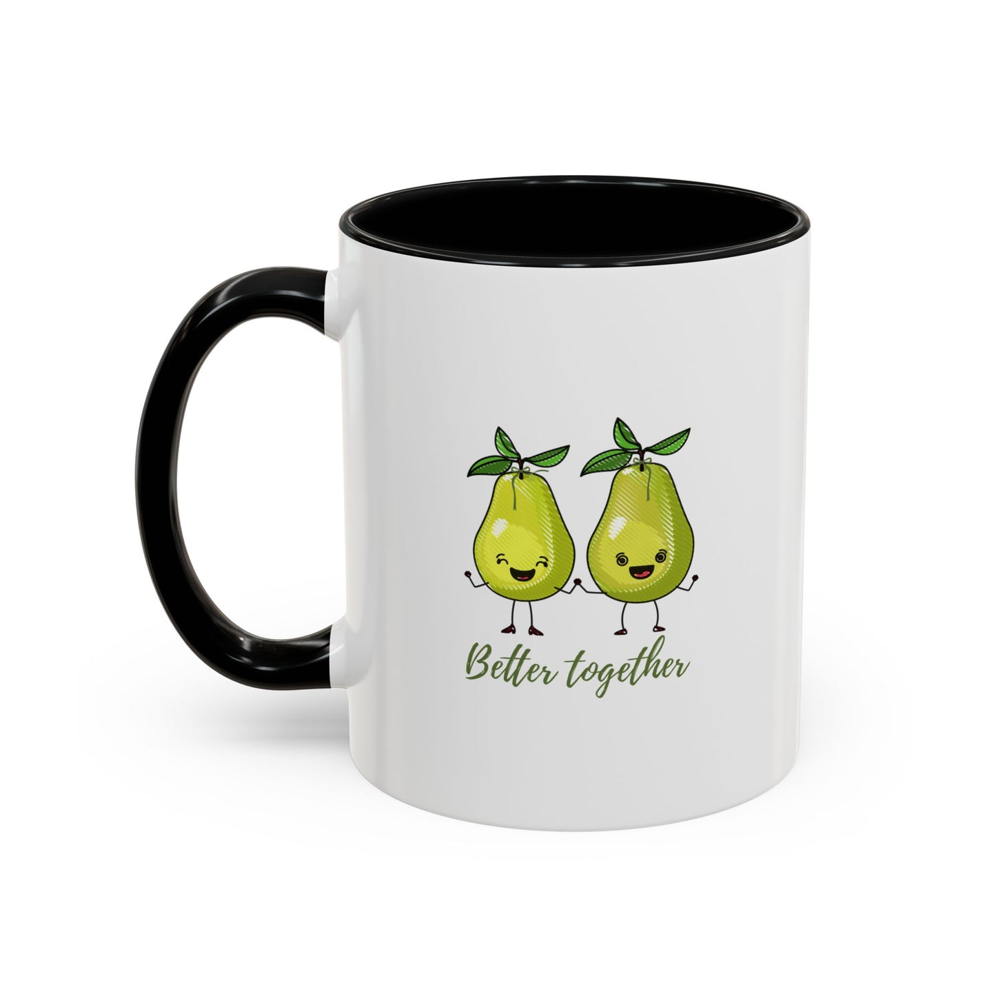 Cute Pears Accent Coffee Mug