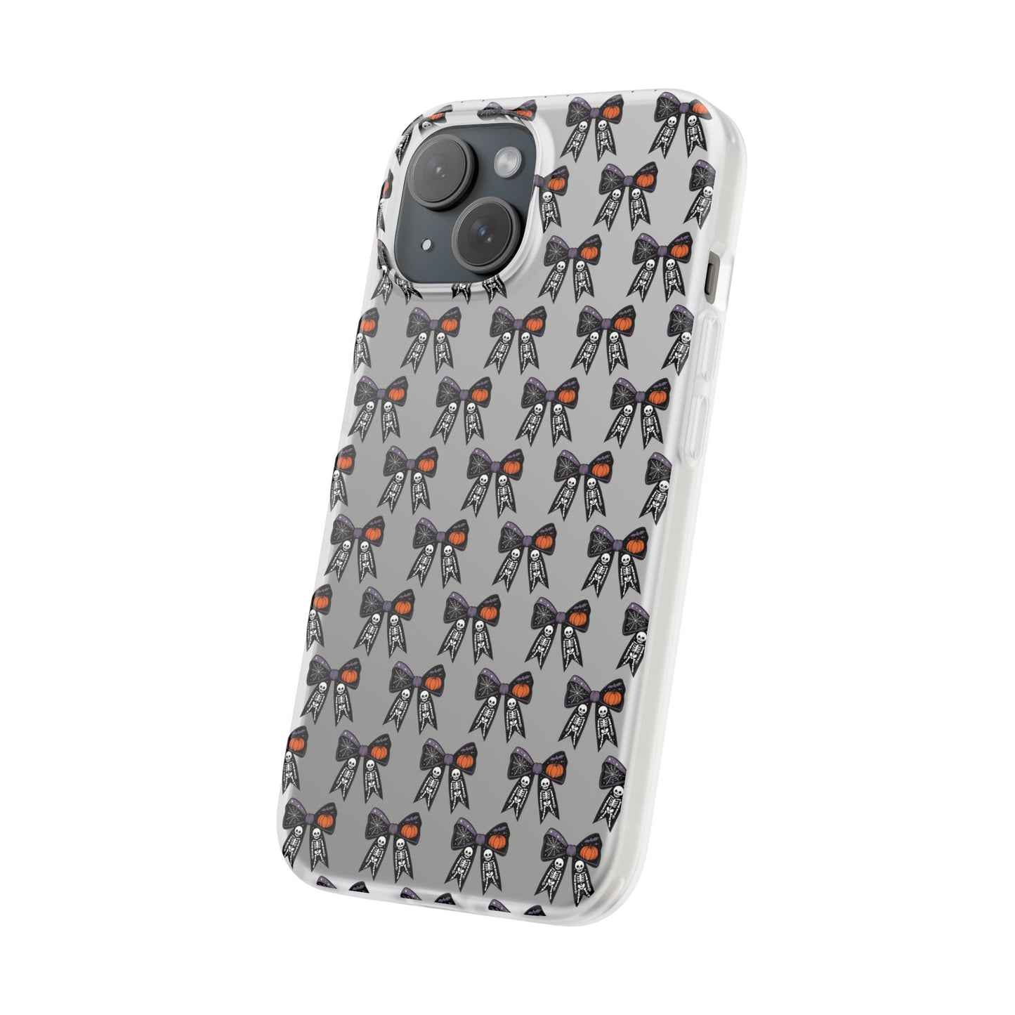 Cute Bow Pattern Flexi Case for Phone