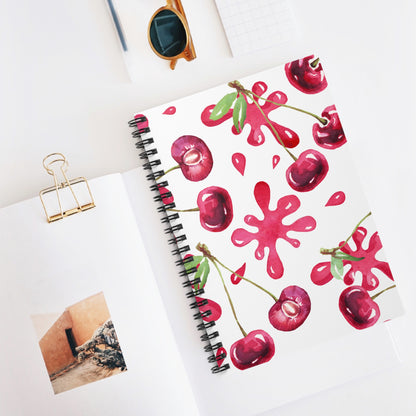 Cherry Blossom Spiral Notebook