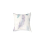 Soft Feather Square Throw Pillow