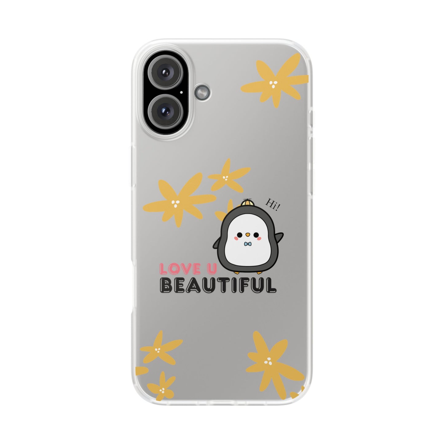 Cute Penguin Flexi Phone Case