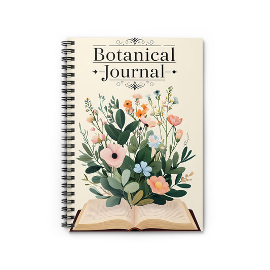 Botanical Spiral Notebook