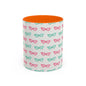 Colorful Glasses Accent Coffee Mug