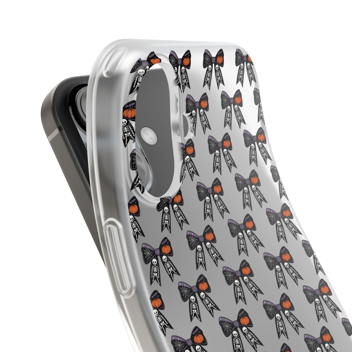 Cute Bow Pattern Flexi Case for Phone
