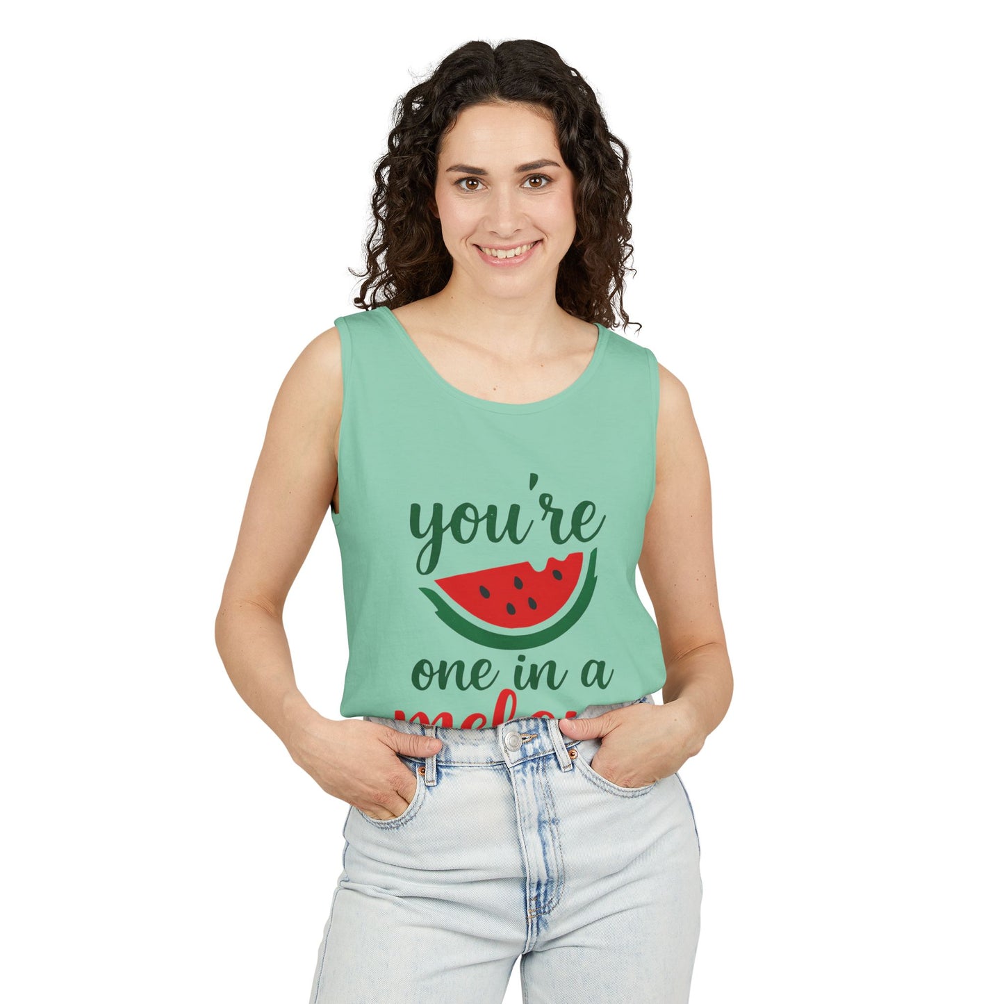 Watermelon Love Unisex Tank Top - Perfect for Summer