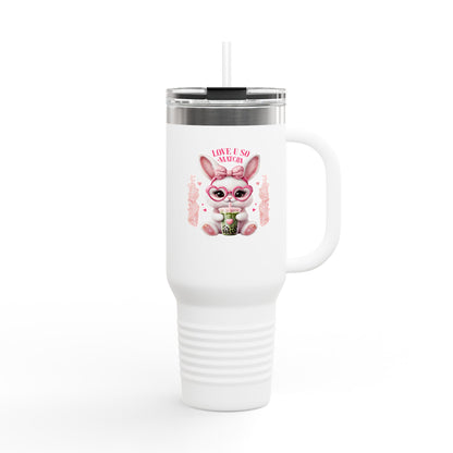 Cute Bunny Insulated Travel Mug