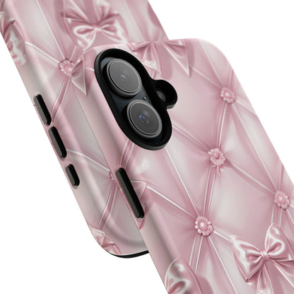 Elegant Pink Bow Phone Case