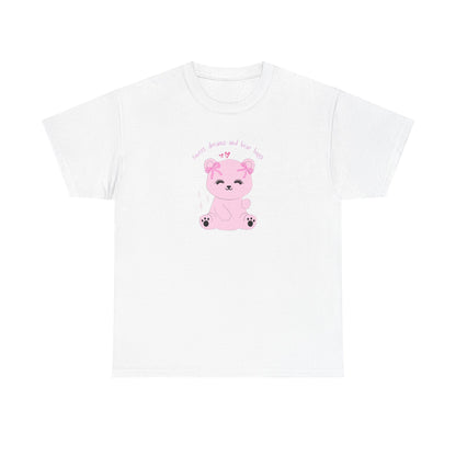 Cute Pink Bear T-shirt
