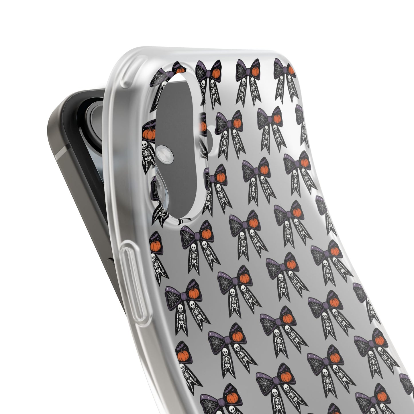 Cute Bow Pattern Flexi Case for Phone