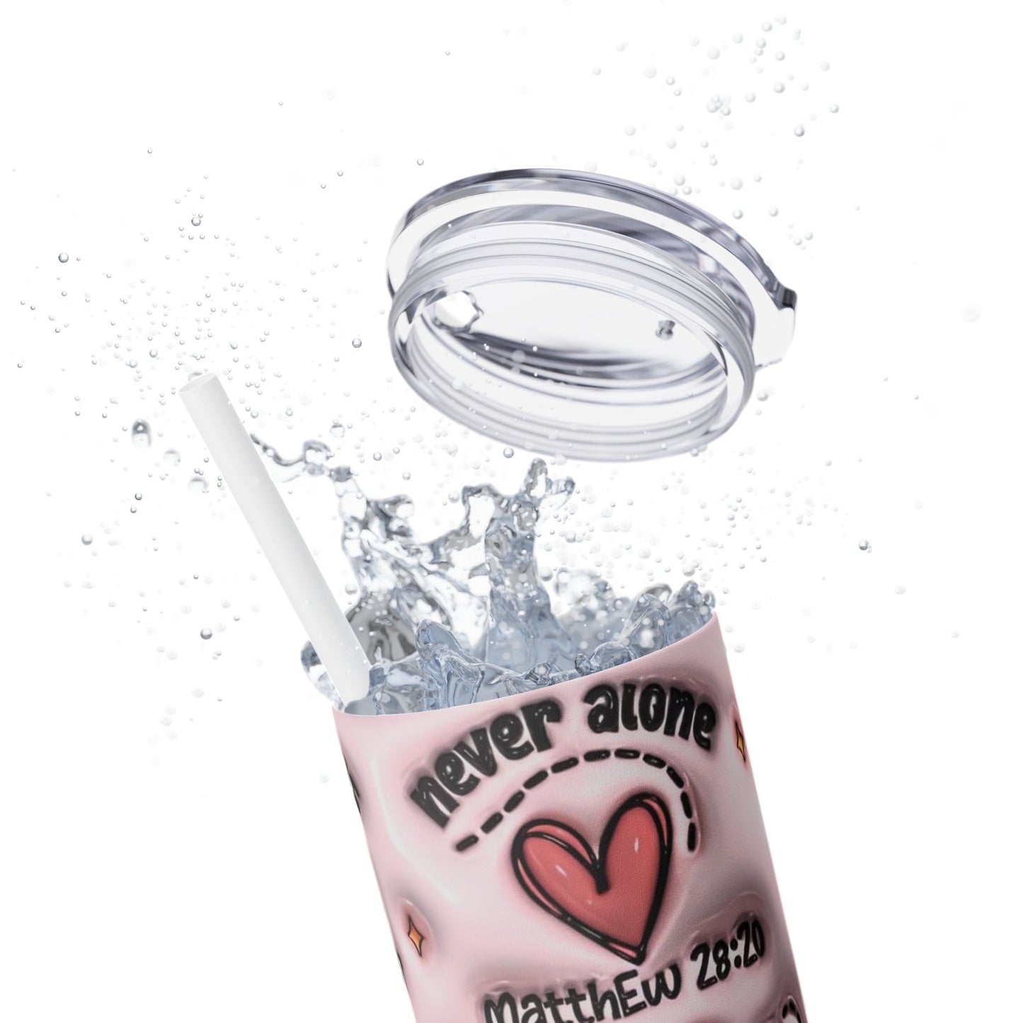 Faith-Inspired Skinny Tumbler