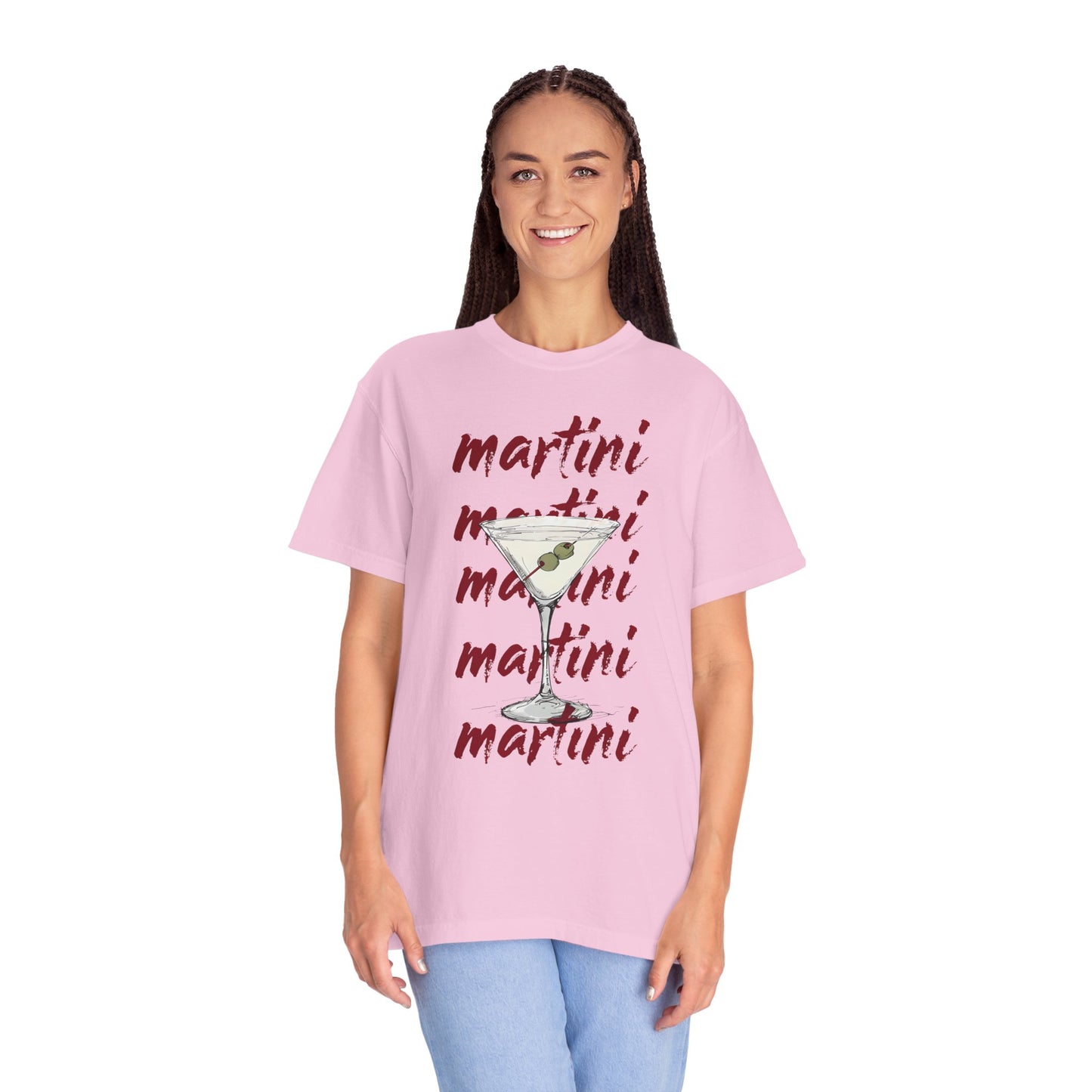 Chic Martini T-Shirt, Cocktail Party Tee