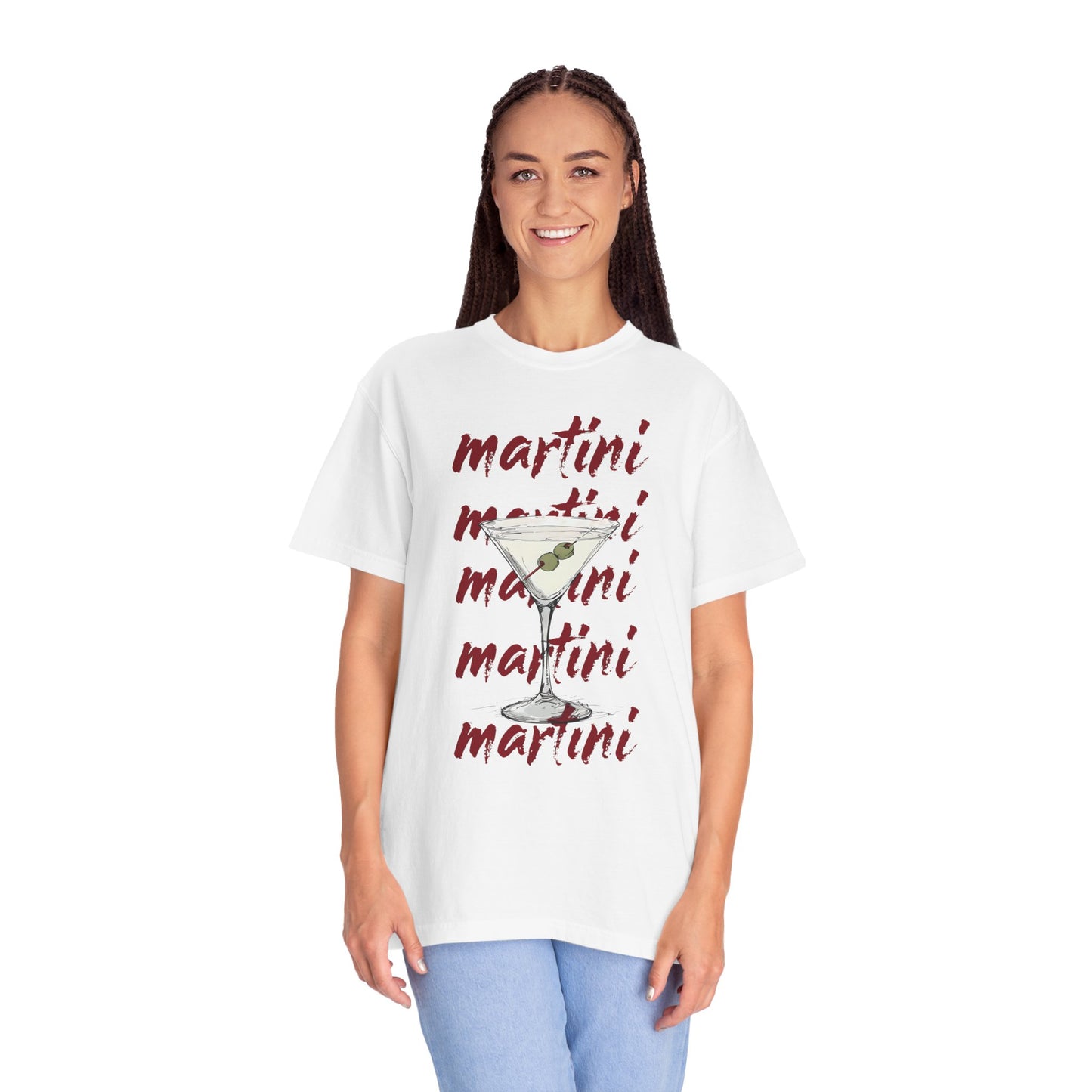 Chic Martini T-Shirt, Cocktail Party Tee