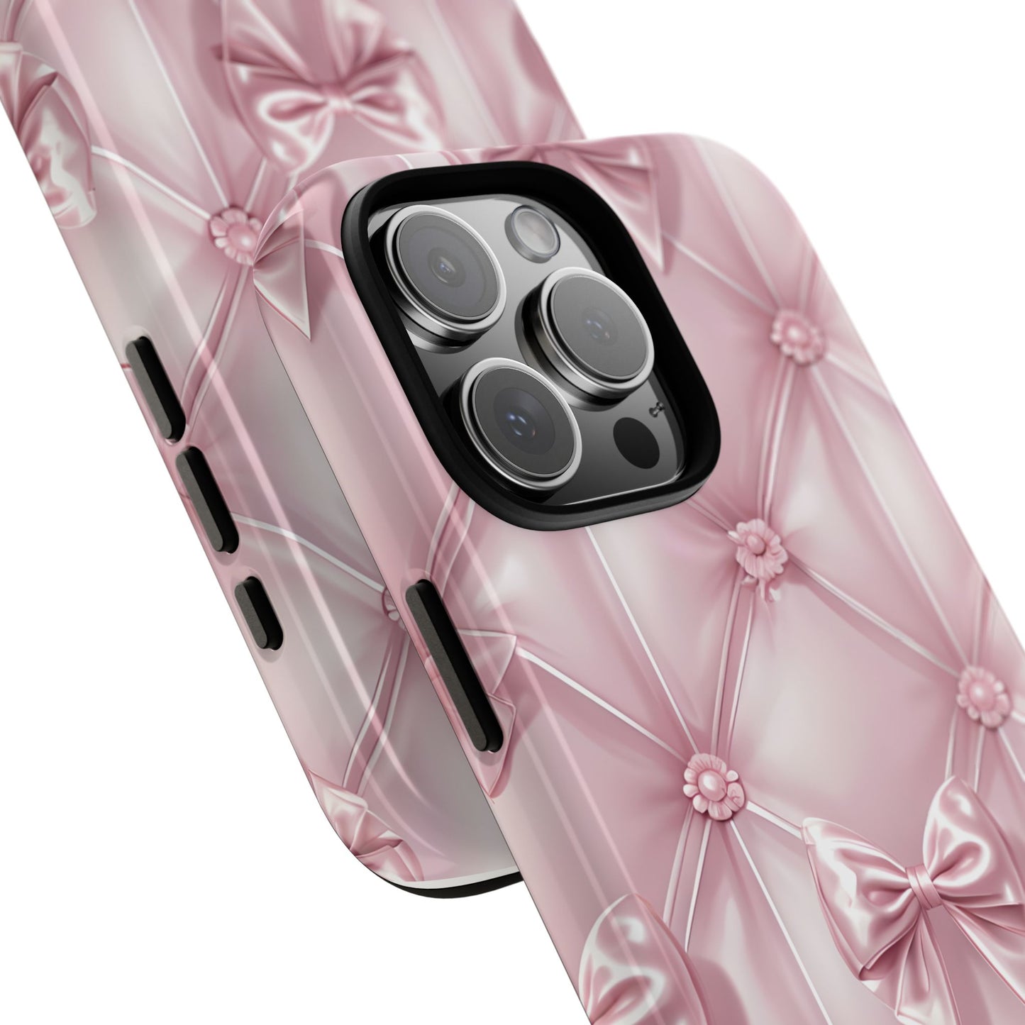 Elegant Pink Bow Phone Case