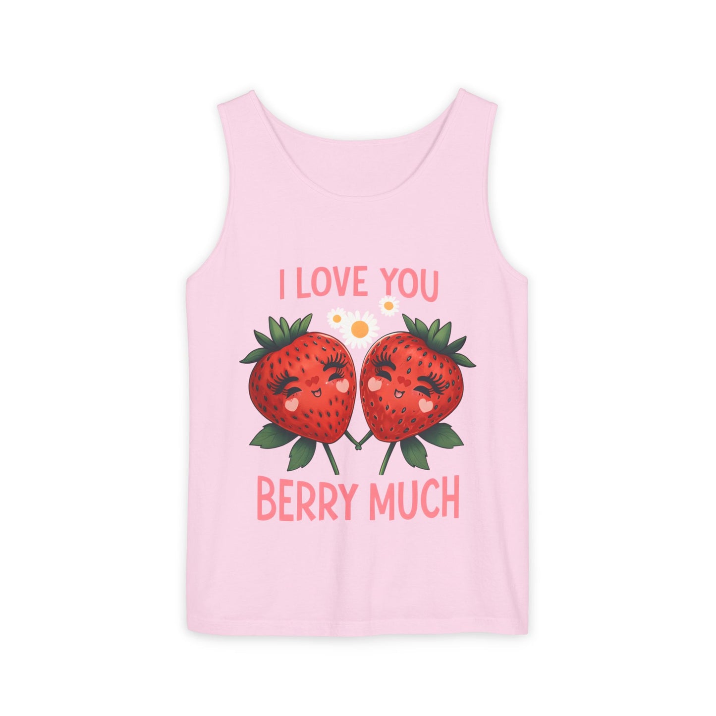 Strawberry Love Tank Top - I Love You Berry Much