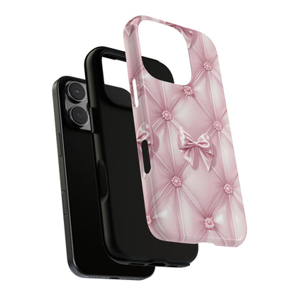 Elegant Pink Bow Phone Case